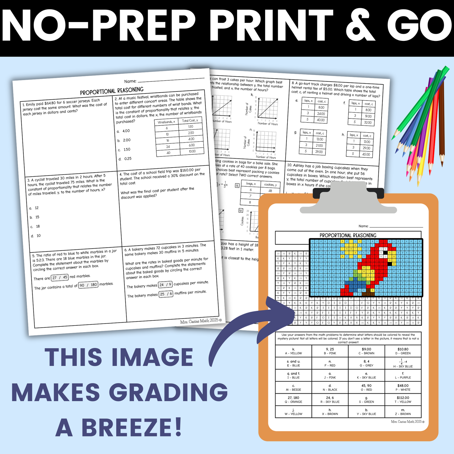Proportional Reasoning Worksheet 7th Grade Math STAAR Review Activity