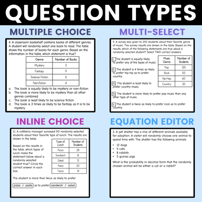Probability Worksheet 7th Grade Math STAAR Review Activity