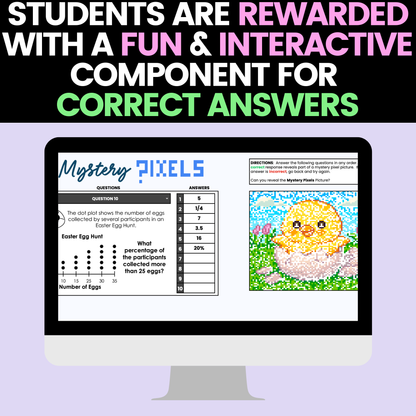 7th Grade Math Spring Activities Bundle Digital and Worksheets
