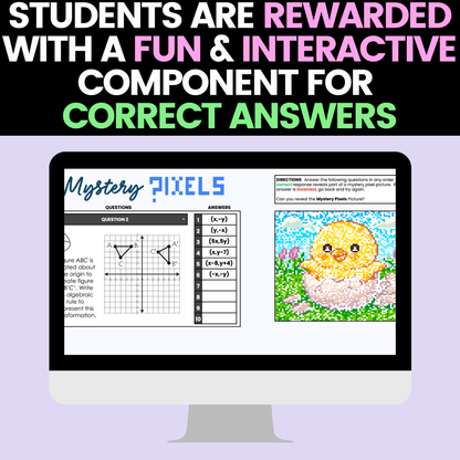 8th Grade Math Spring Activities Bundle Digital and Worksheets