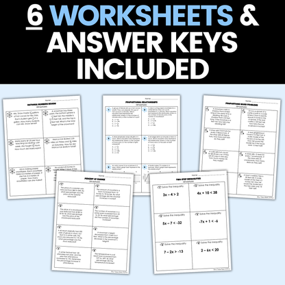 7th Grade Math Winter Activities Digital Google Sheets and Worksheets BUNDLE