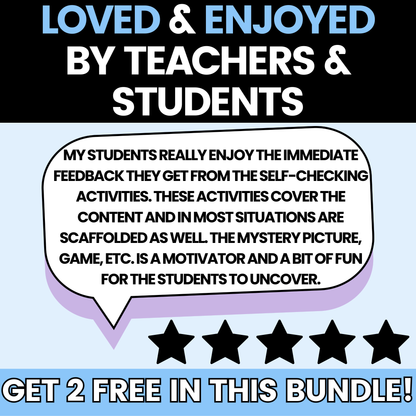 7th Grade Math Winter Activities Digital Google Sheets and Worksheets BUNDLE