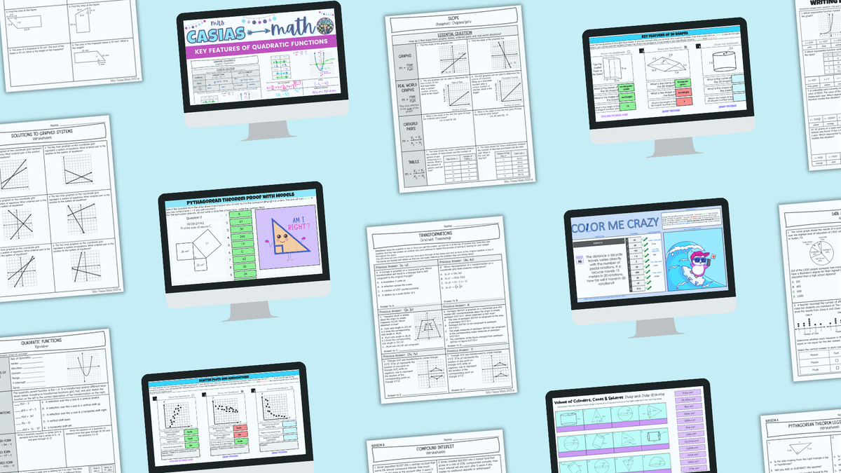 Calise Math Website Casias Math