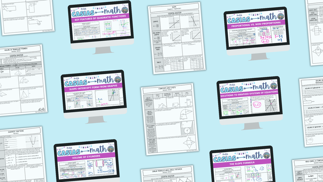 Full Year Guided Notes – Casias Math